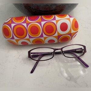 Alfred Sung Plum Prescription Eyeglass Frames